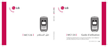 LG LGMC126 Manuel du propriétaire | Fixfr