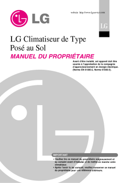 LG LP-H306KA0 Manuel du propriétaire