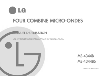 LG MB-4344B Manuel du propriétaire | Fixfr