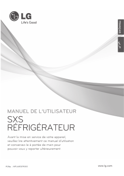 LG GR-B207GLQS Manuel du propriétaire