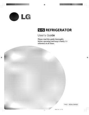 LG GR-P247GTQ Manuel du propriétaire | Fixfr