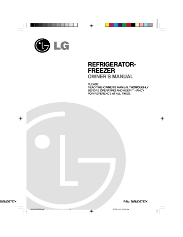 LG GR-S522QVC Manuel du propriétaire | Fixfr