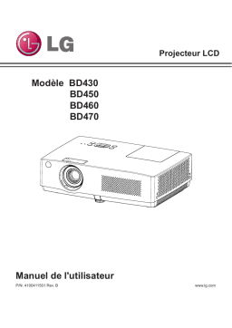 LG BD460 Manuel du propriétaire