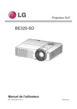 LG BE320 Manuel du propriétaire