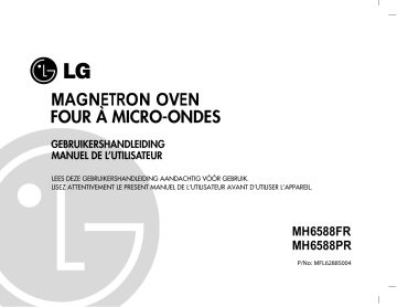 LG MH6588PR Manuel du propriétaire | Fixfr