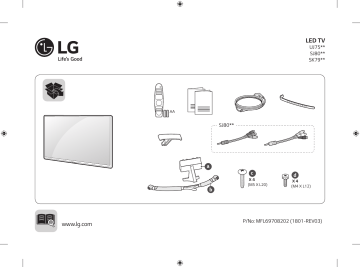 LG 65UJ752V Manuel du propriétaire | Fixfr