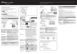 Roland Super UA USB Audio Interface Manuel du propriétaire