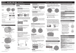 Roland KD-220 Trigger Bass Drum Manuel du propriétaire