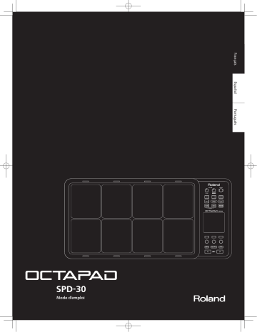 Roland OCTAPAD SPD-30 Version 2 Multipad de percussion Manuel du propriétaire | Fixfr