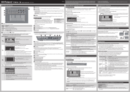 Roland TB-3 Touch Bassline Manuel du propriétaire