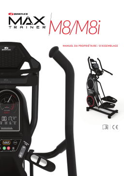 Bowflex Max Trainer M8 Manuel du propriétaire