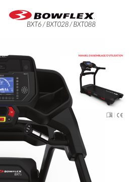 Bowflex Results Series BXT088 Treadmill Manuel du propriétaire