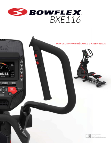 Bowflex Results Series BXE116 Ellipticals Manuel du propriétaire | Fixfr