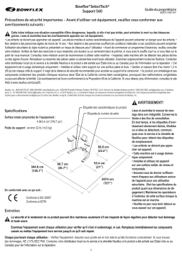 Bowflex 560 Stand Manuel du propriétaire