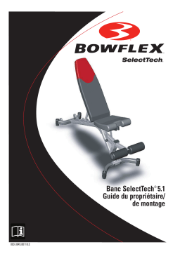 Bowflex SelectTech 5.1 Series Bench Manuel du propriétaire