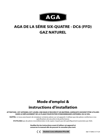 AGA 6-4  / Six-Four Natural Gas Manuel du propriétaire | Fixfr