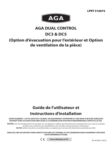 AGA DC3 & DC5 Manuel du propriétaire | Fixfr