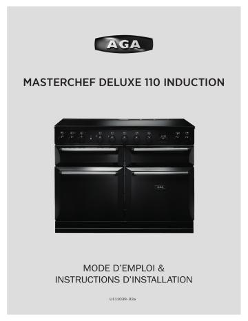 AGA Masterchef Deluxe 110 Induction Manuel du propriétaire | Fixfr