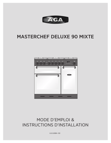 AGA Masterchef Deluxe 90 Dual Fuel Manuel du propriétaire | Fixfr