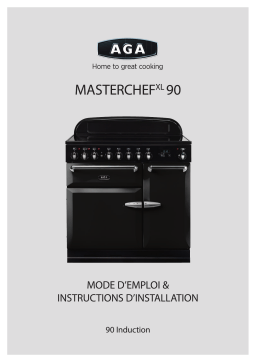 AGA Masterchef XL 90 Induction Manuel du propriétaire