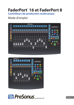 PRESONUS FaderPort 16 Manuel du propriétaire