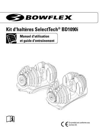 Bowflex BD1090i Dumbbells Manuel utilisateur | Fixfr