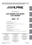 Avertissement - Alpine Europe