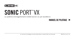 Line 6 Sonic Port VX Manuel utilisateur