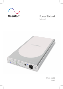 ResMed Battery/Power supply Accessory Manuel utilisateur