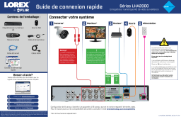 Lorex MPX44W HD Security Camera System Manuel utilisateur