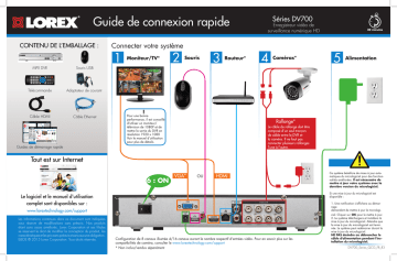 MPX422DW | Lorex MPX42W Home Security System Manuel utilisateur | Fixfr