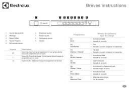 Electrolux GA60LV Guide de démarrage rapide