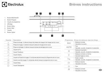 GA60SLISSP | Manuel utilisateur | Electrolux GA60SLISCN Guide de démarrage rapide | Fixfr