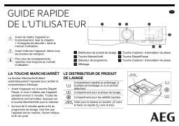 AEG L8FEE84W Guide de démarrage rapide