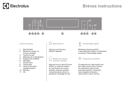 Electrolux EVY5841BOX Guide de démarrage rapide