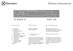 Electrolux EOB9851VAX Guide de démarrage rapide