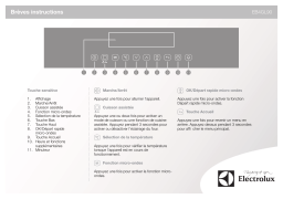 Electrolux EB4GL90SP Guide de démarrage rapide