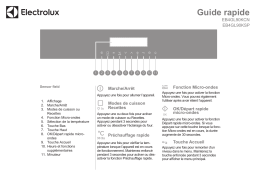 Electrolux EB4GL90KCN Guide de démarrage rapide