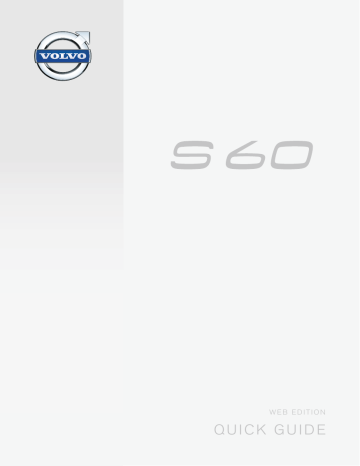 Manuel utilisateur | Volvo S60 2014 Guide de démarrage rapide | Fixfr