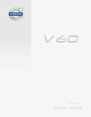 Manuel utilisateur | Volvo V60 2014 Guide de démarrage rapide | Fixfr