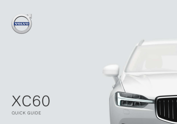 Manuel utilisateur | Volvo XC60 2019 Late Guide de démarrage rapide | Fixfr