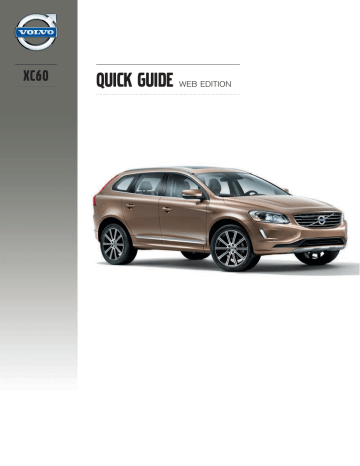 Manuel utilisateur | Volvo XC60 2014 Early Guide de démarrage rapide | Fixfr