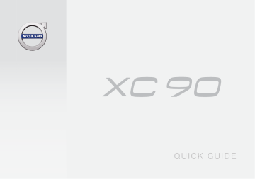 Manuel utilisateur | Volvo XC90 2017 Guide de démarrage rapide | Fixfr