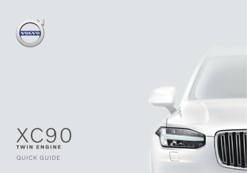 Manuel utilisateur | Volvo XC90 Twin Engine 2020 Guide de démarrage rapide | Fixfr