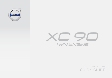 Manuel utilisateur | Volvo XC90 Twin Engine 2016 Guide de démarrage rapide | Fixfr
