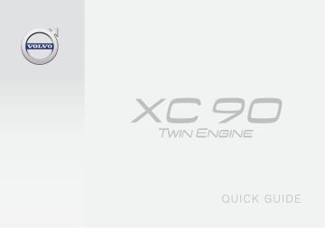 Manuel utilisateur | Volvo XC90 Twin Engine 2017 Guide de démarrage rapide | Fixfr