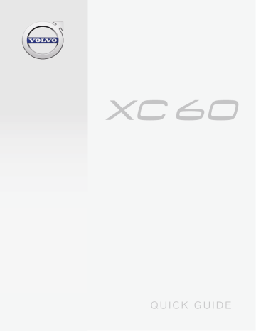 Manuel utilisateur | Volvo XC60 2017 Early Guide de démarrage rapide | Fixfr