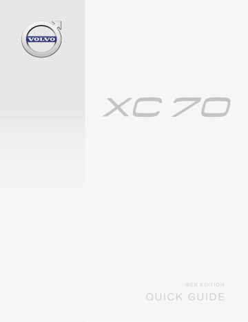 Manuel utilisateur | Volvo XC70 2016 Late Guide de démarrage rapide | Fixfr