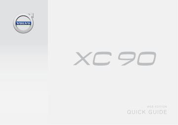 Manuel utilisateur | Volvo XC90 2016 Guide de démarrage rapide | Fixfr