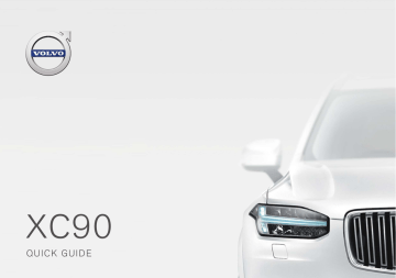 Manuel utilisateur | Volvo XC90 2018 Guide de démarrage rapide | Fixfr